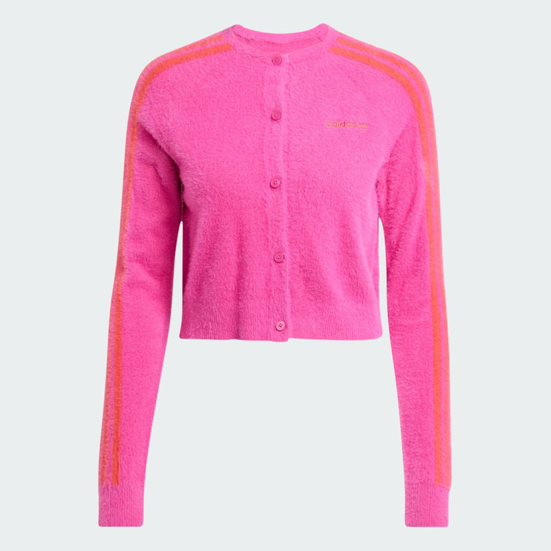 Fluffy Knitted Cardigan 1