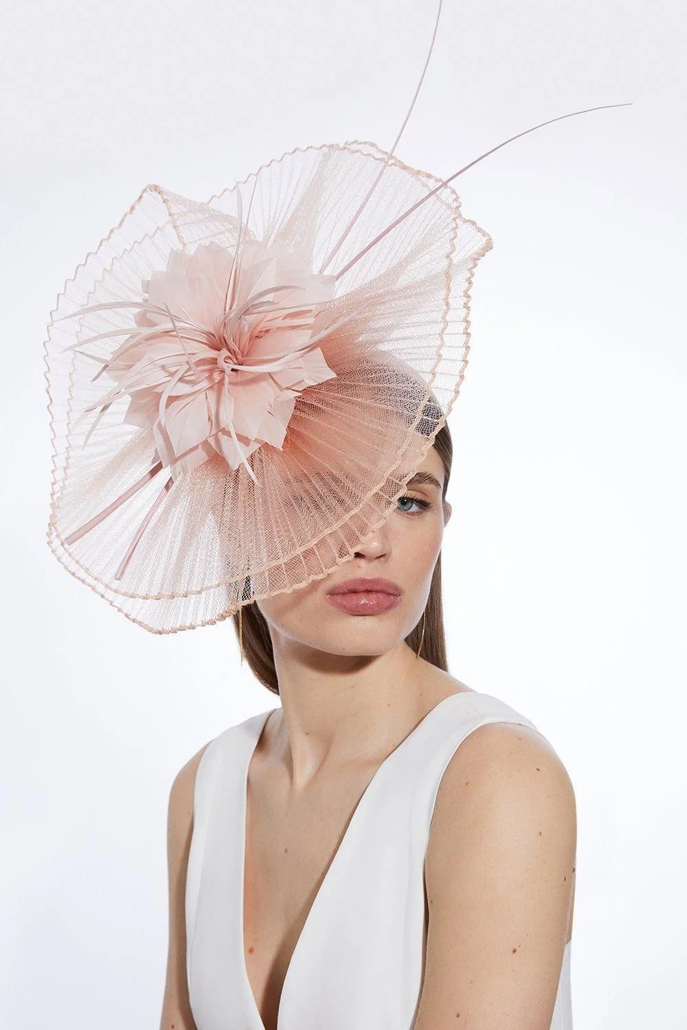 Mesh Detail Fascinator - 1