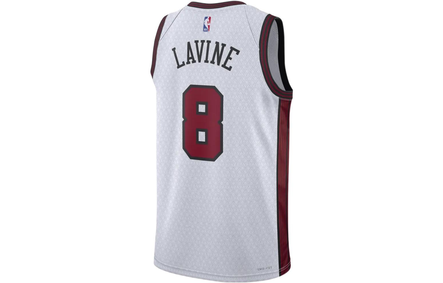 Nike Dri-FIT NBA Chicago Bulls Zach Lavine City Edition 2022/23 Swingman Jersey DO9588-102 - 2
