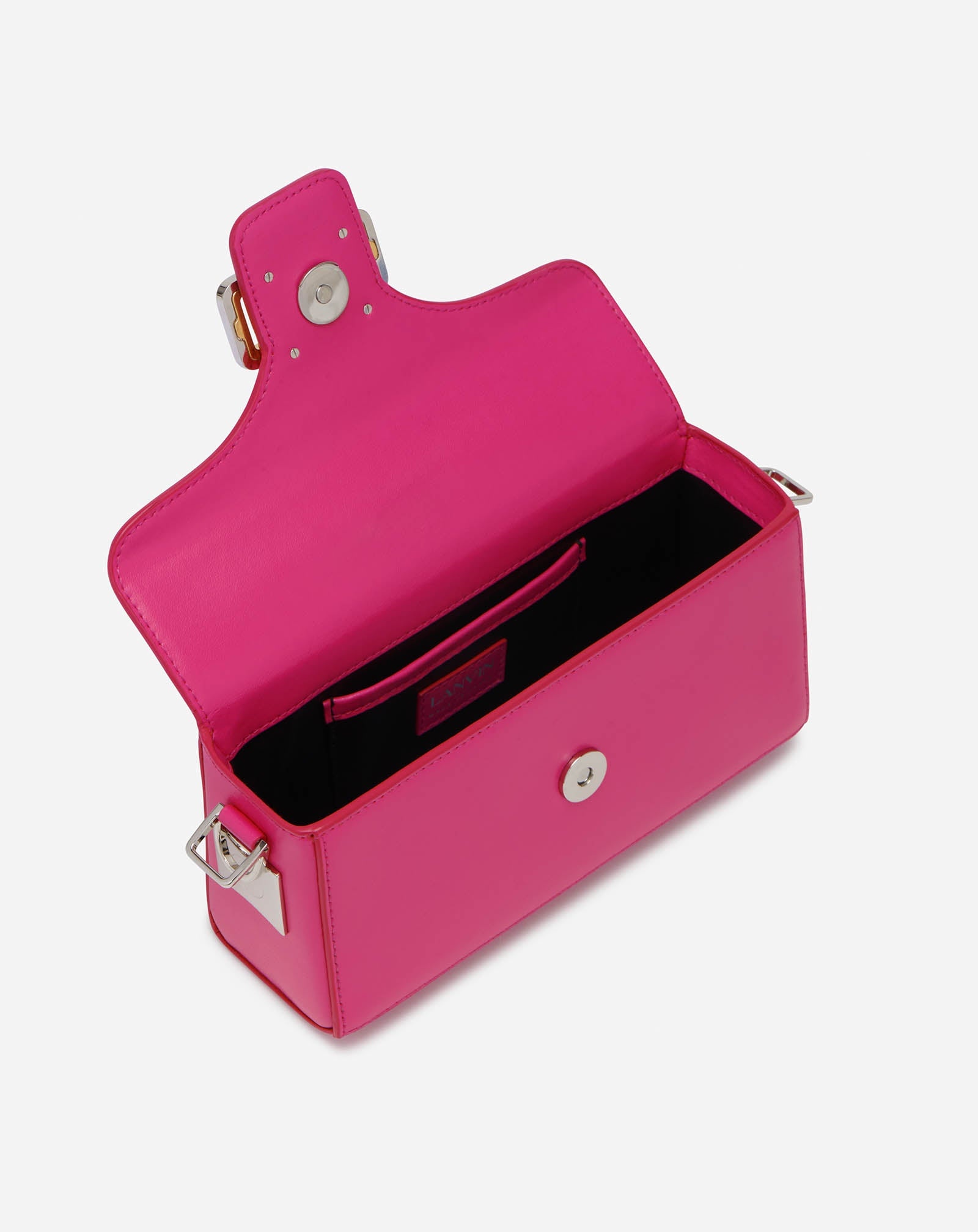 SHINY LEATHER NANO PENCIL BAG - 5