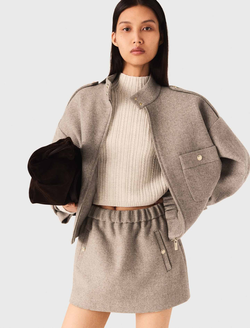 Mixed wool jacket 5
