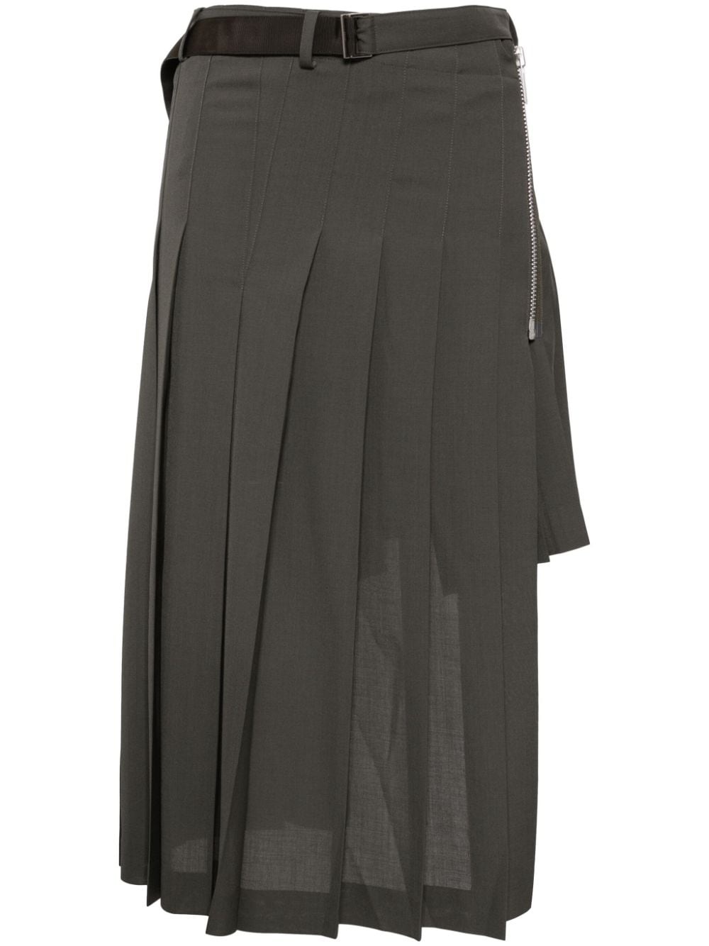 asymmetric skirt - 1