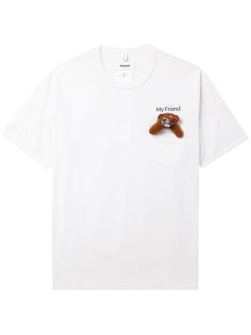 teddy bear cotton T-shirt 1