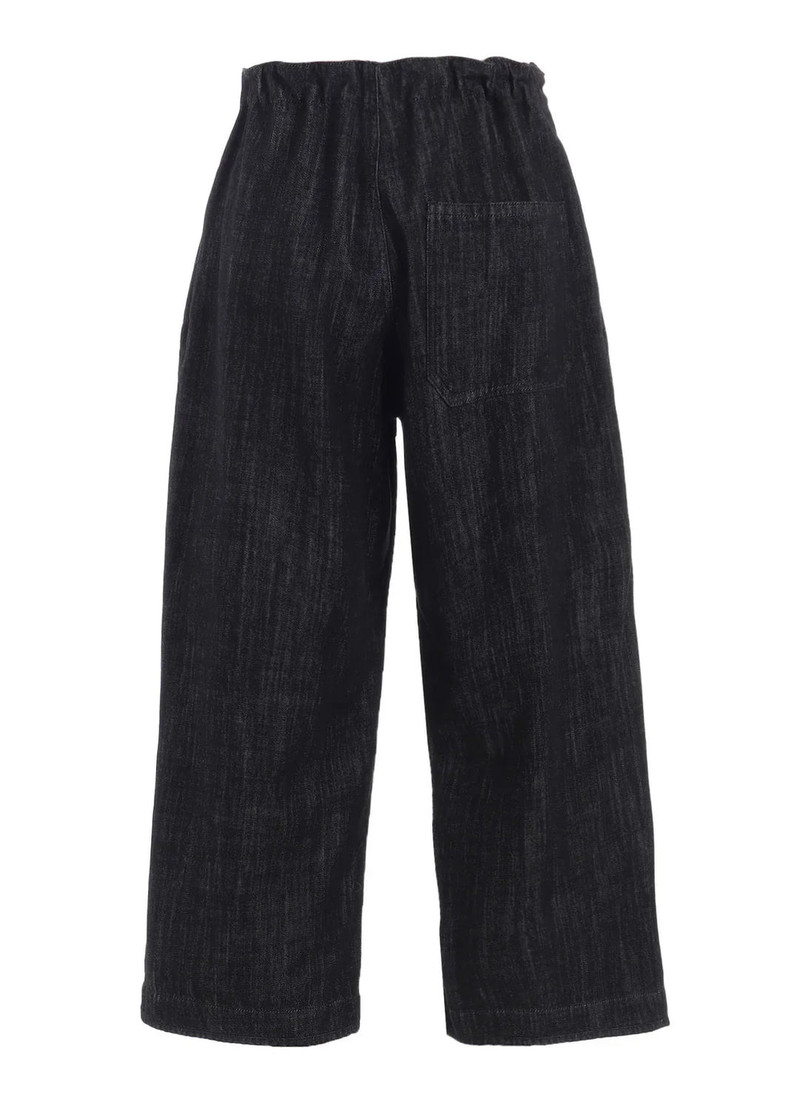 Y's 80oz Denim Straight String Pants outlook