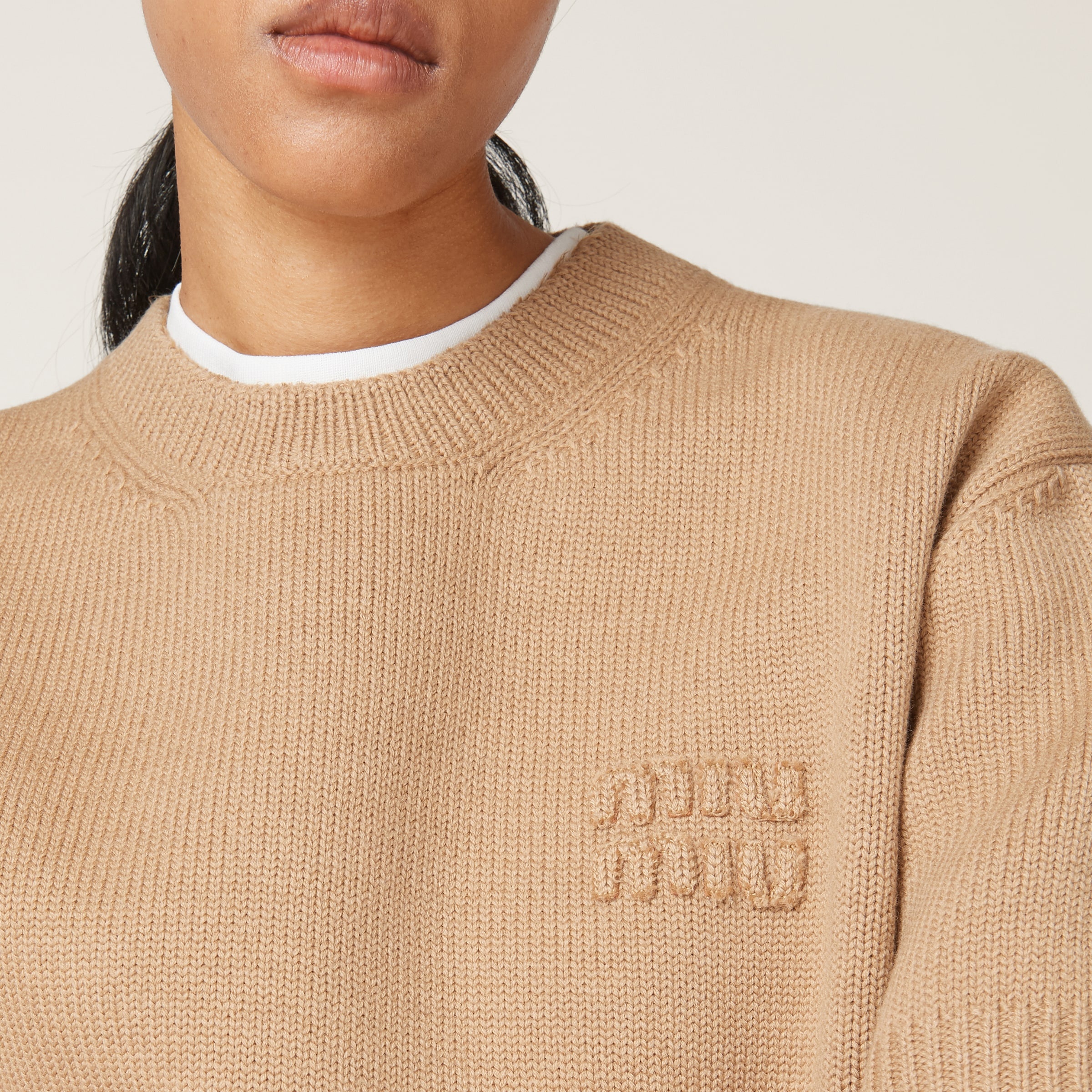 Wool and nylon sweater - 5