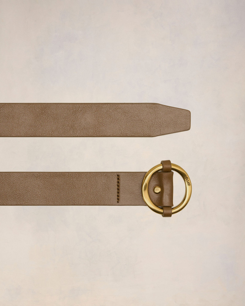 AMI Paris AMI ROUND BUCKLE BELT 30 MM outlook