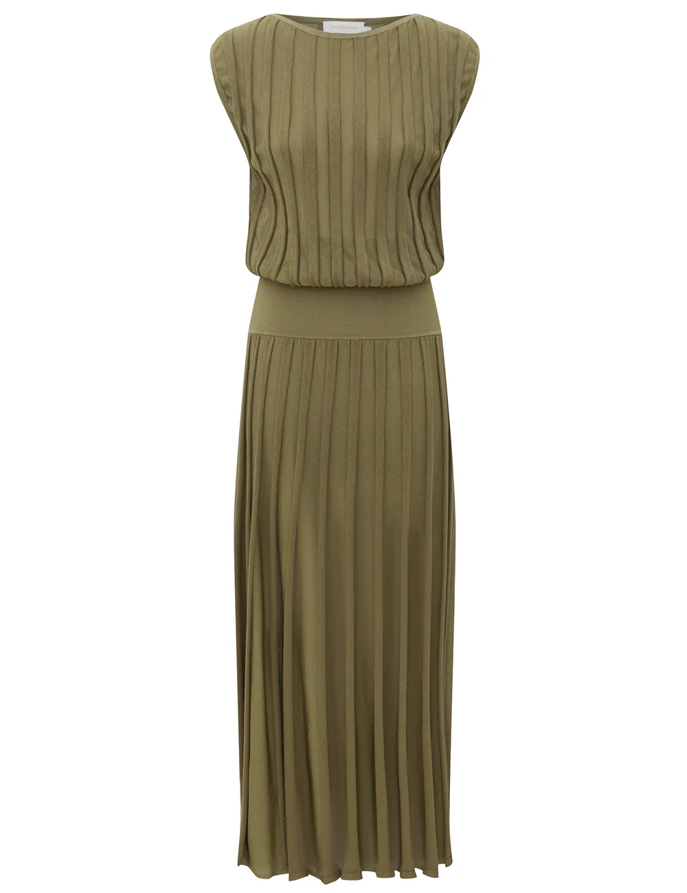 CLASH STRIPE BILLOW DRESS - 1