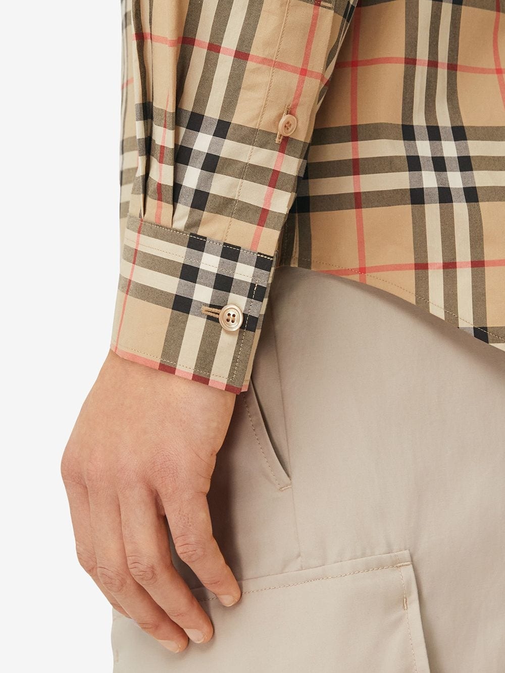 logo appliqué Vintage Check shirt - 5