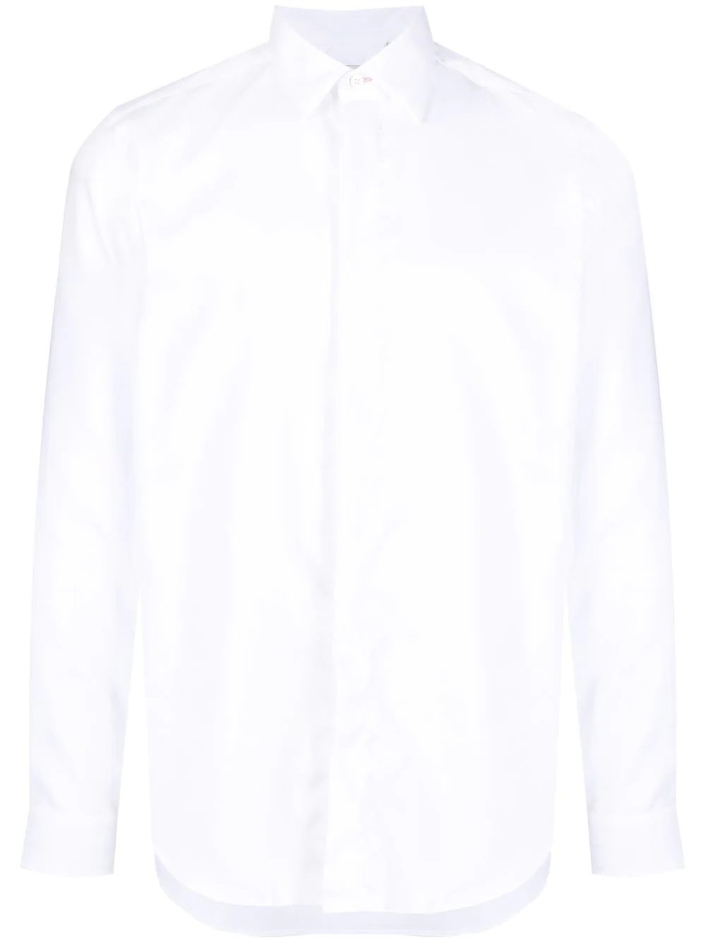 long-sleeve cotton shirt - 1