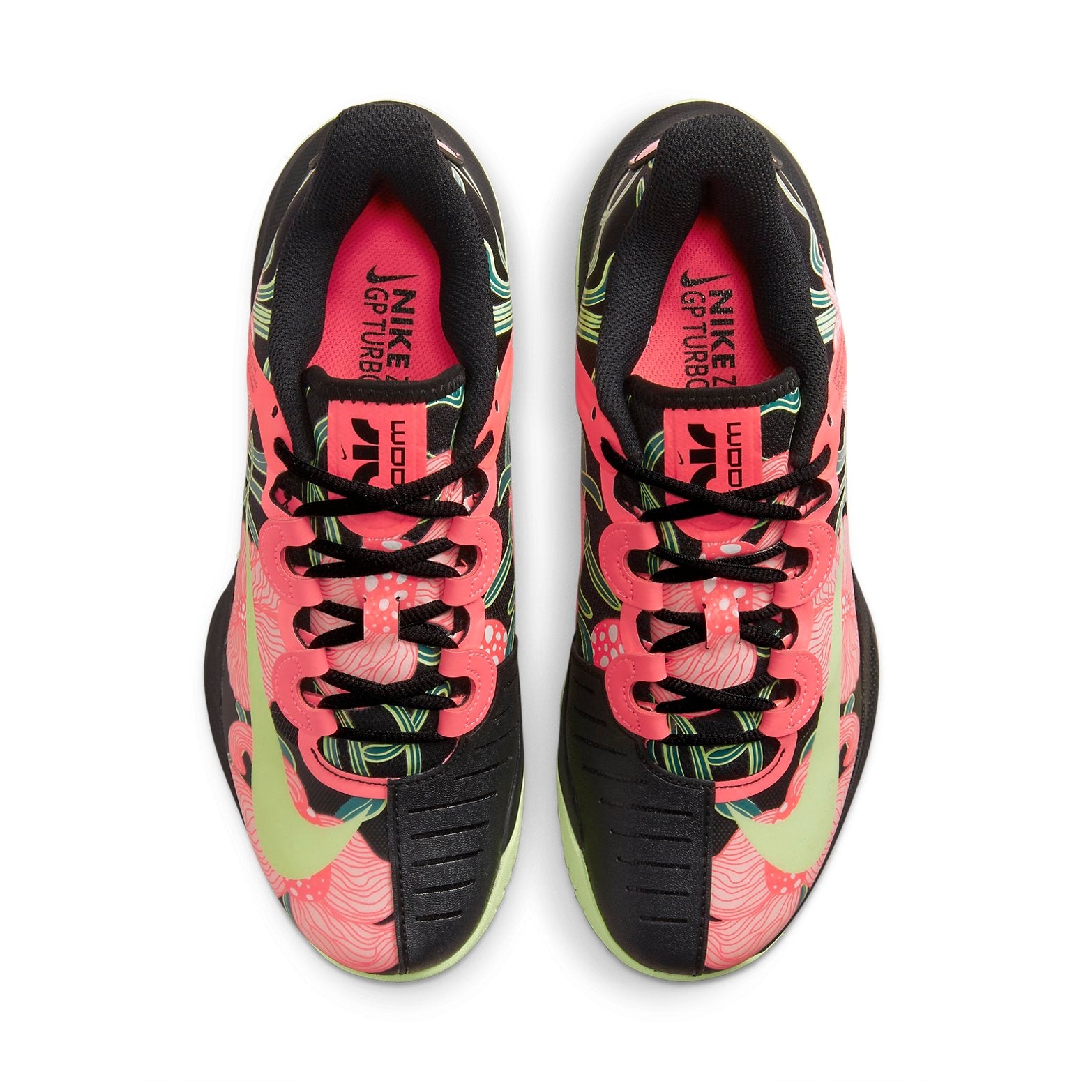 (WMNS) Nike Court Air Zoom GP Turbo HC Premium 'Naomi Osaka Art Nouveau Floral' FJ2985-001 - 4