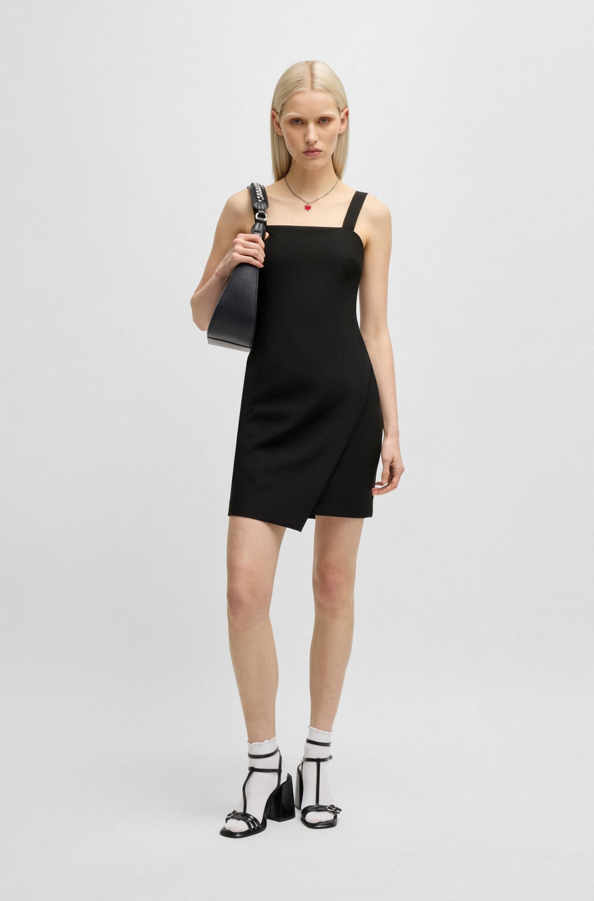 BODYCON DRESS WITH THICK STRAPS - 2