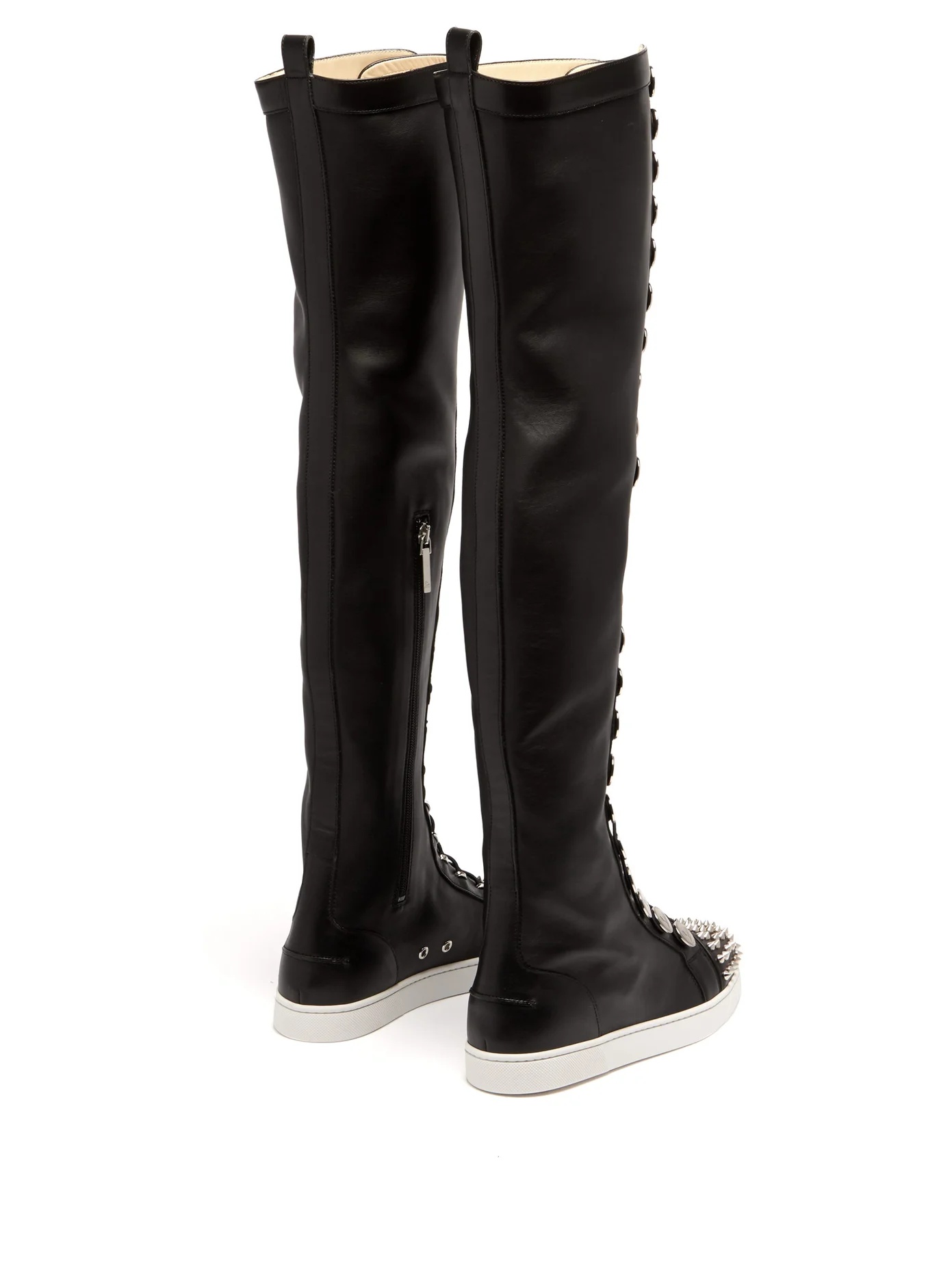 Butchetta Donna over-the-knee leather boots - 4