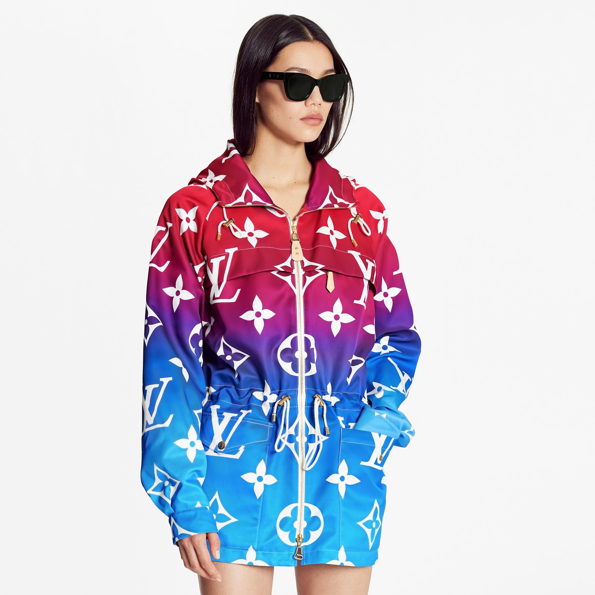 Sunset Monogram Lightweight Hooded Parka - 3