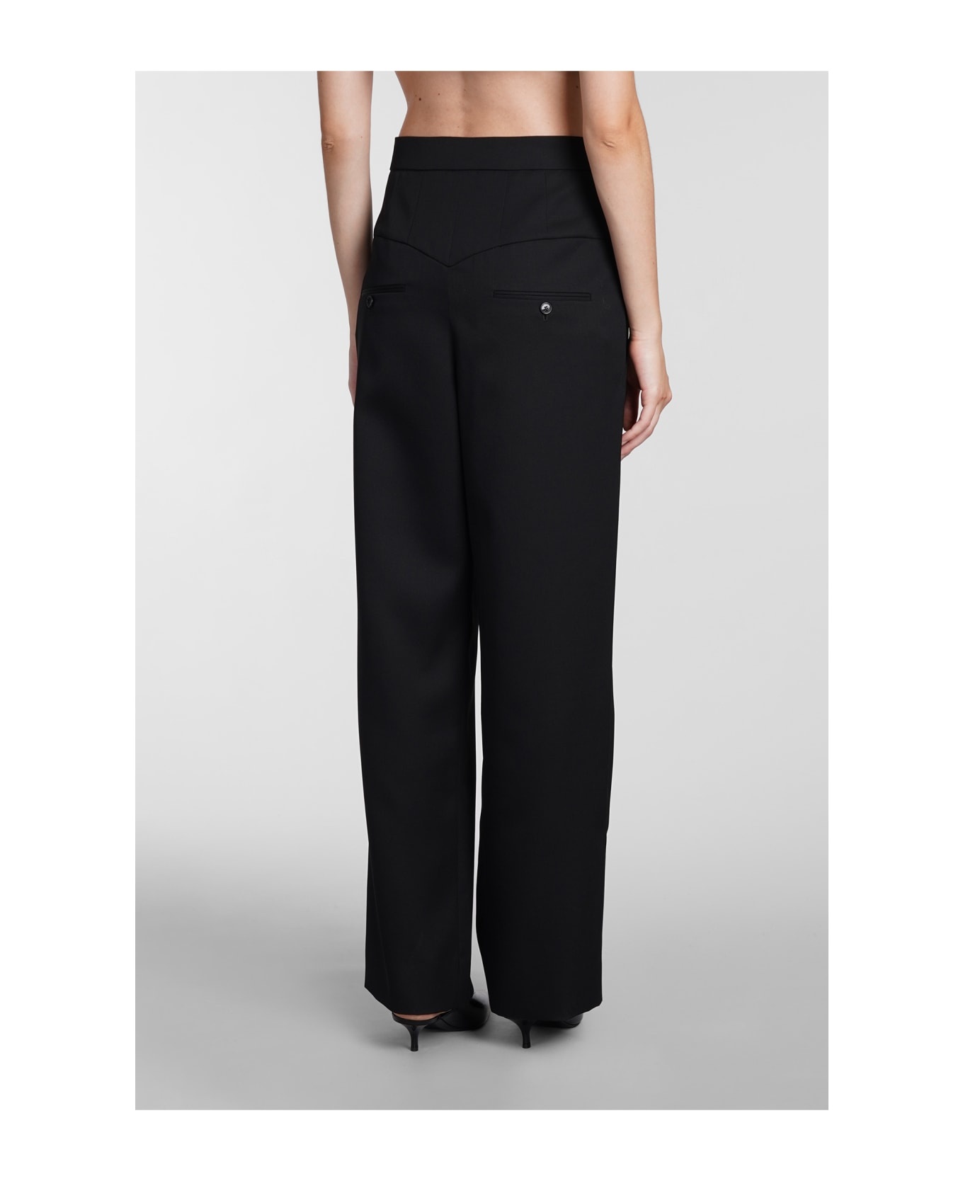 Staya Wool Trousers - 3