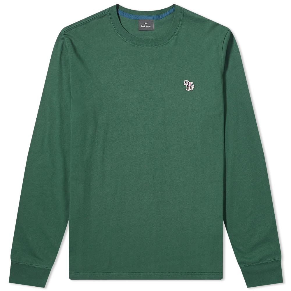 Paul Smith Long Sleeve Zebra Logo Tee - 1