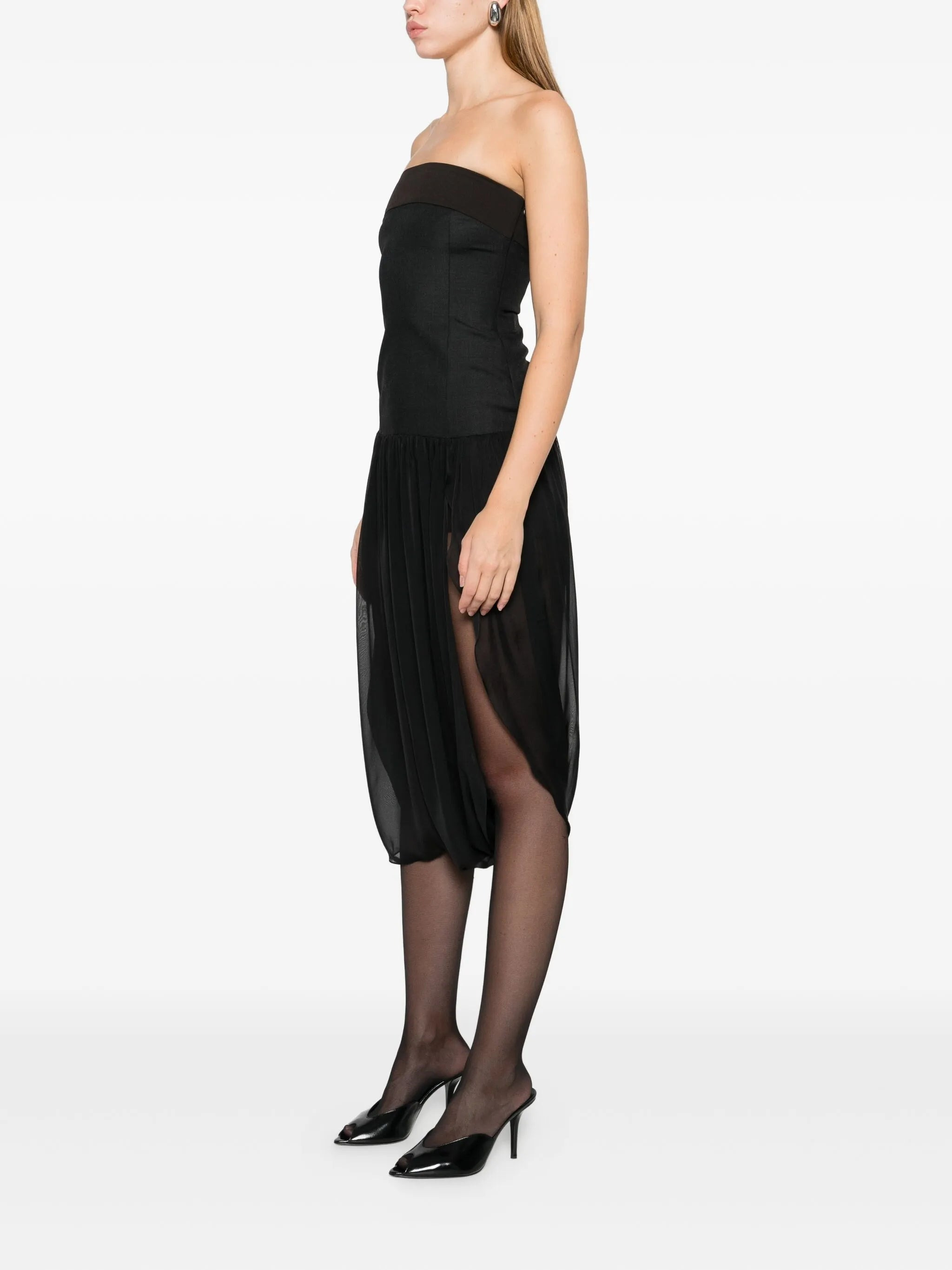 Paloma Wool Strapless Panelled Dress - 2