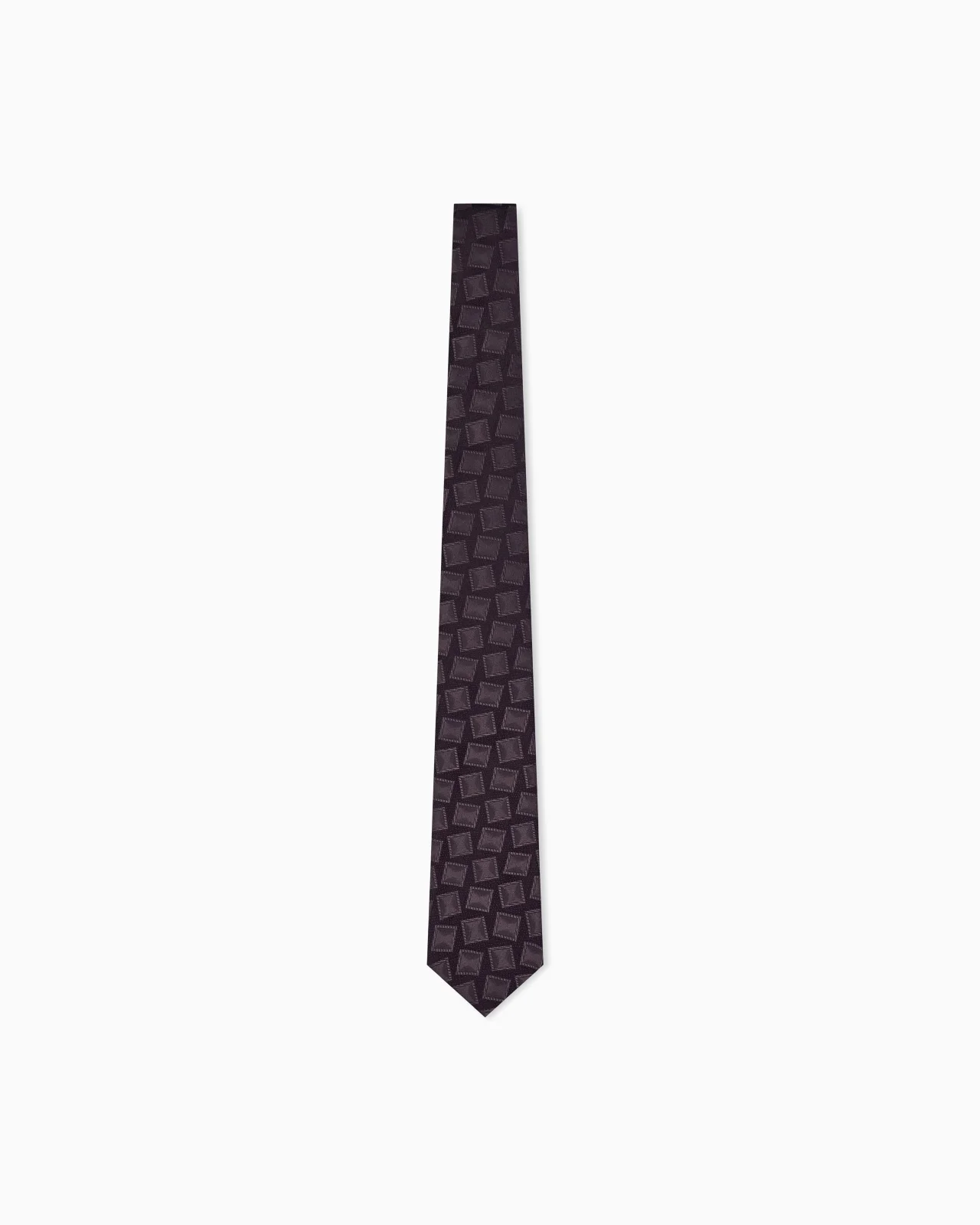 WOVEN TIE IN SILK - 1
