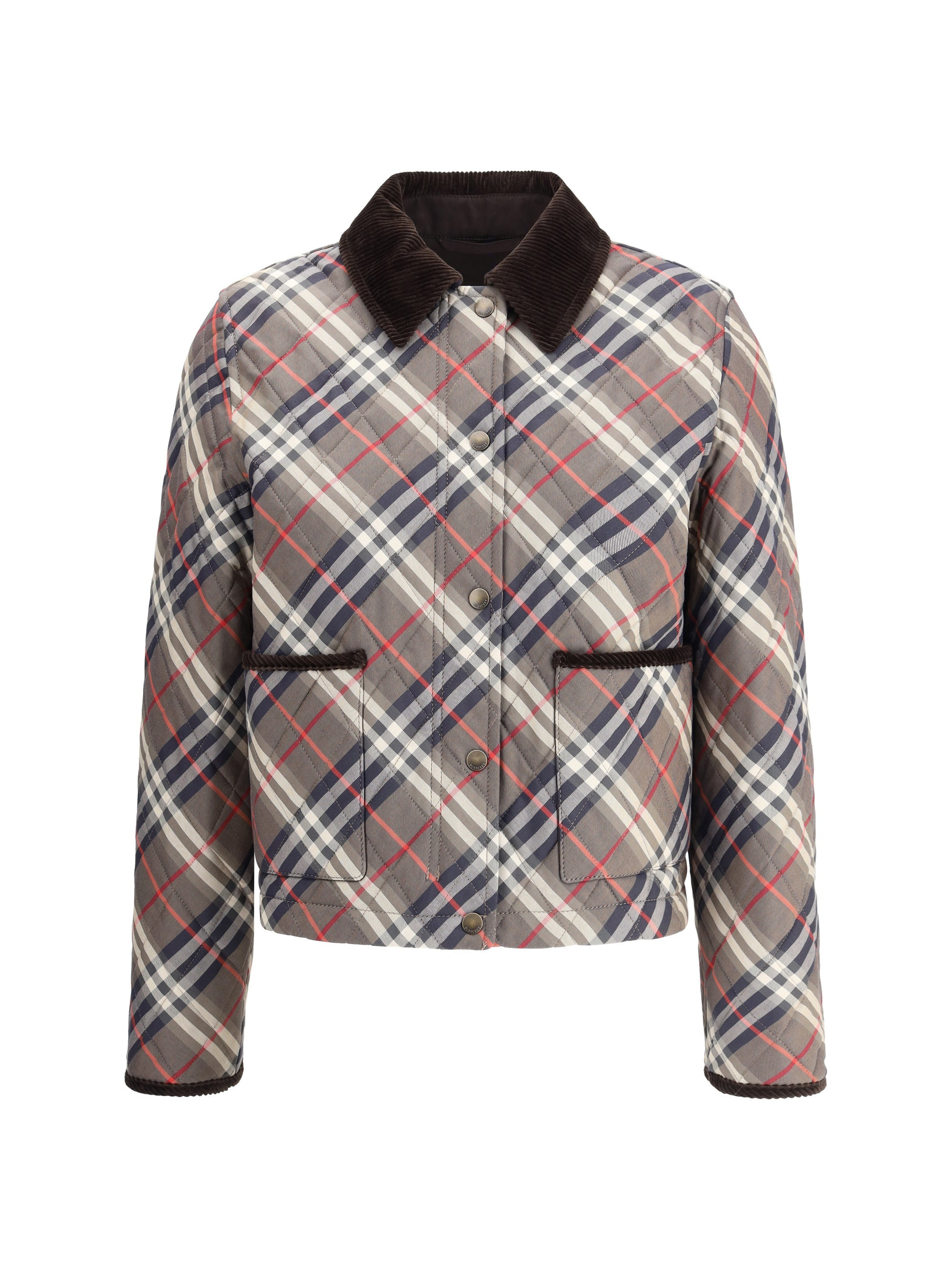 Burberry Women Check Wadded Jacket - 1
