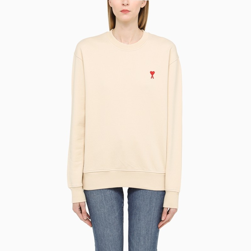 Ami De Coeur vanilla crewneck sweatshirt - 1