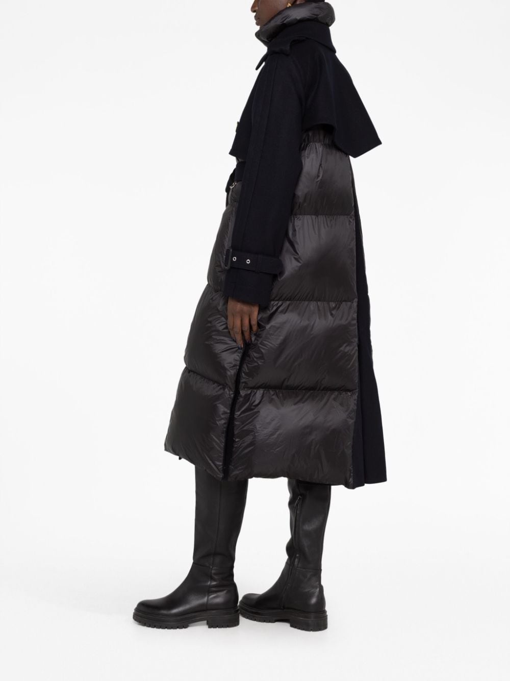 hybrid padded coat - 4