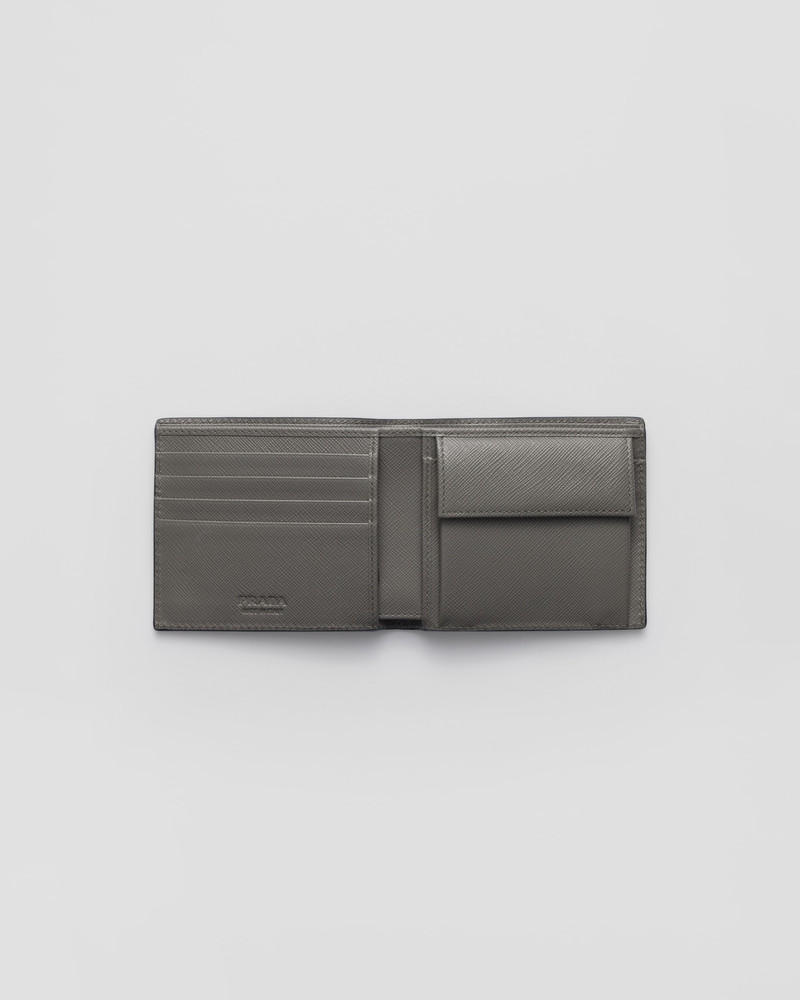 Prada Saffiano leather wallet outlook