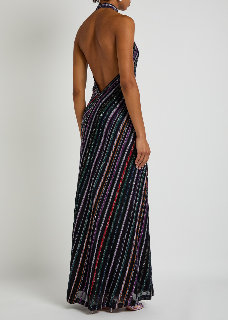 Missoni Striped Fine-knit Gown - 3