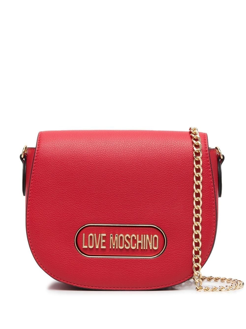 logo-plaque satchel bag - 1