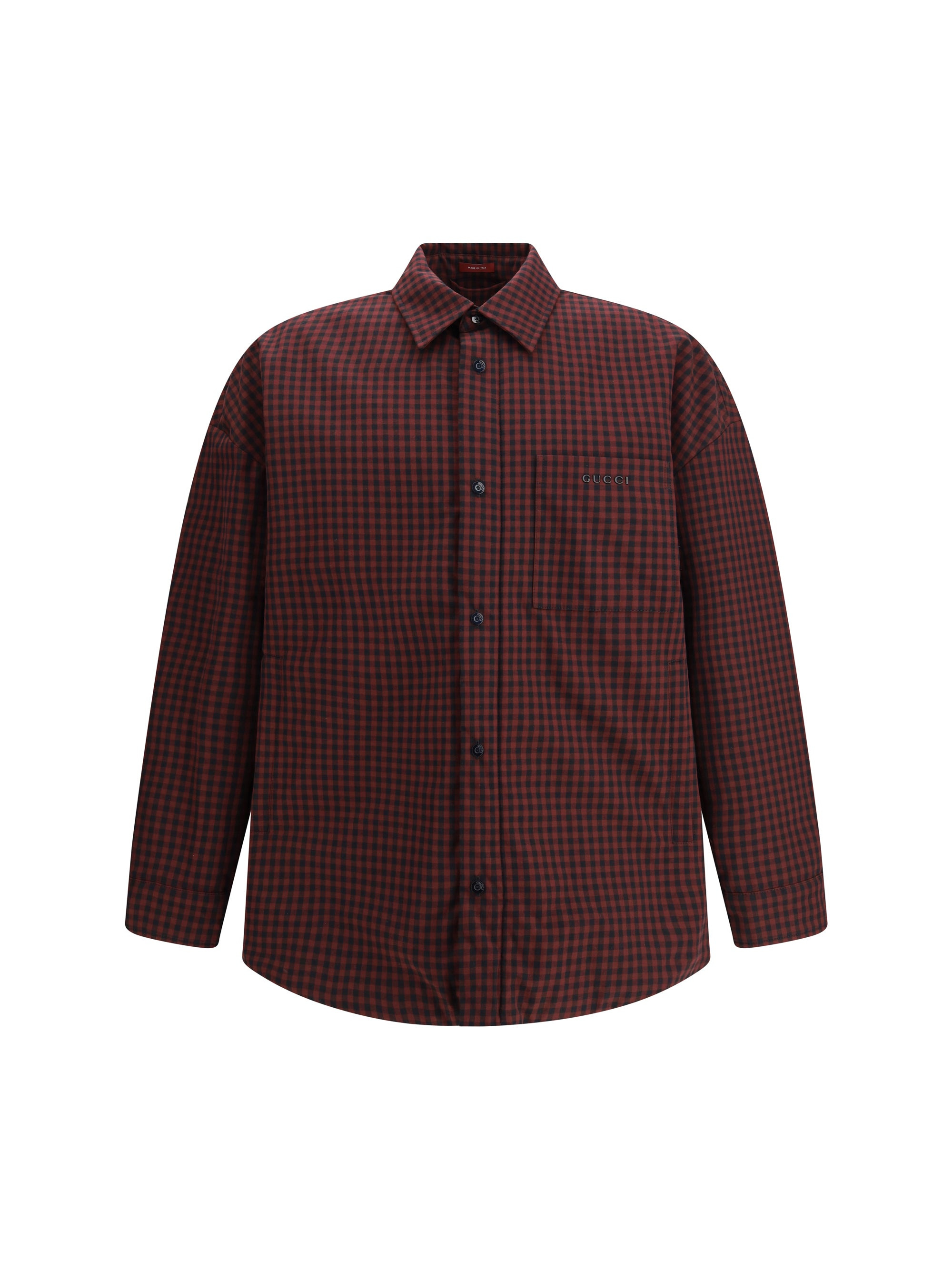 Gucci Men Checked Cotton Jacket - 1