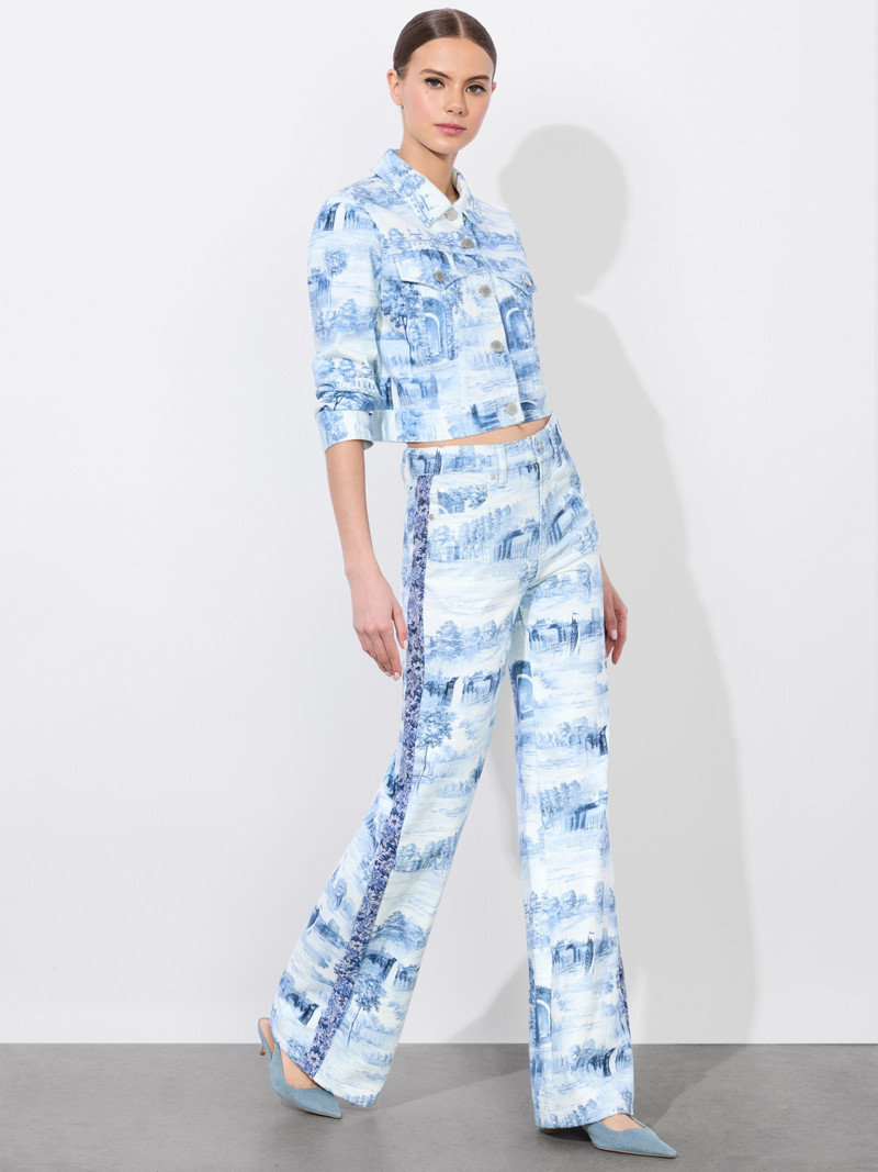 WEEZY PRINTED JEAN 1