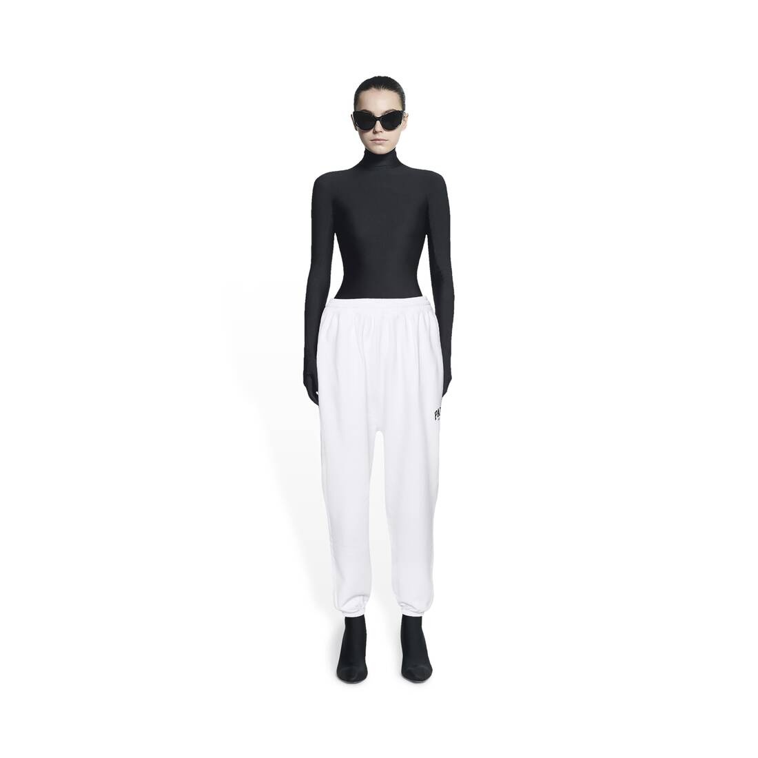 Women's Cities Paris Stretch Knee Pants  in White - 2