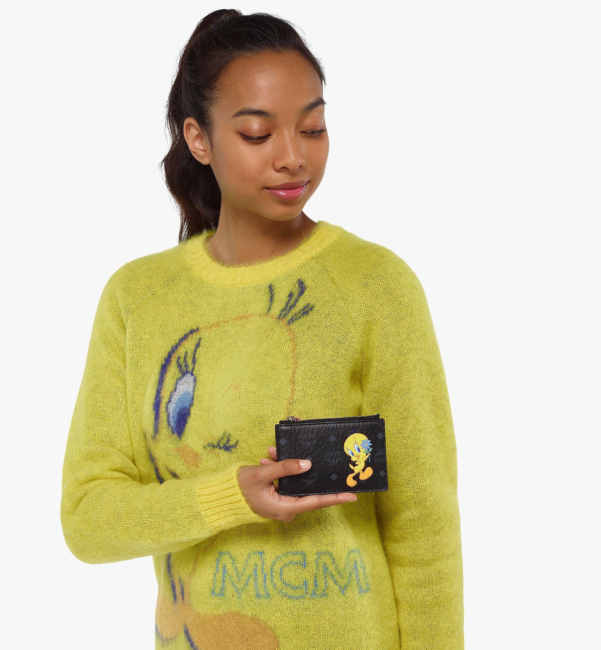 Looney Tunes x MCM  Zip Card Case in Visetos - 5