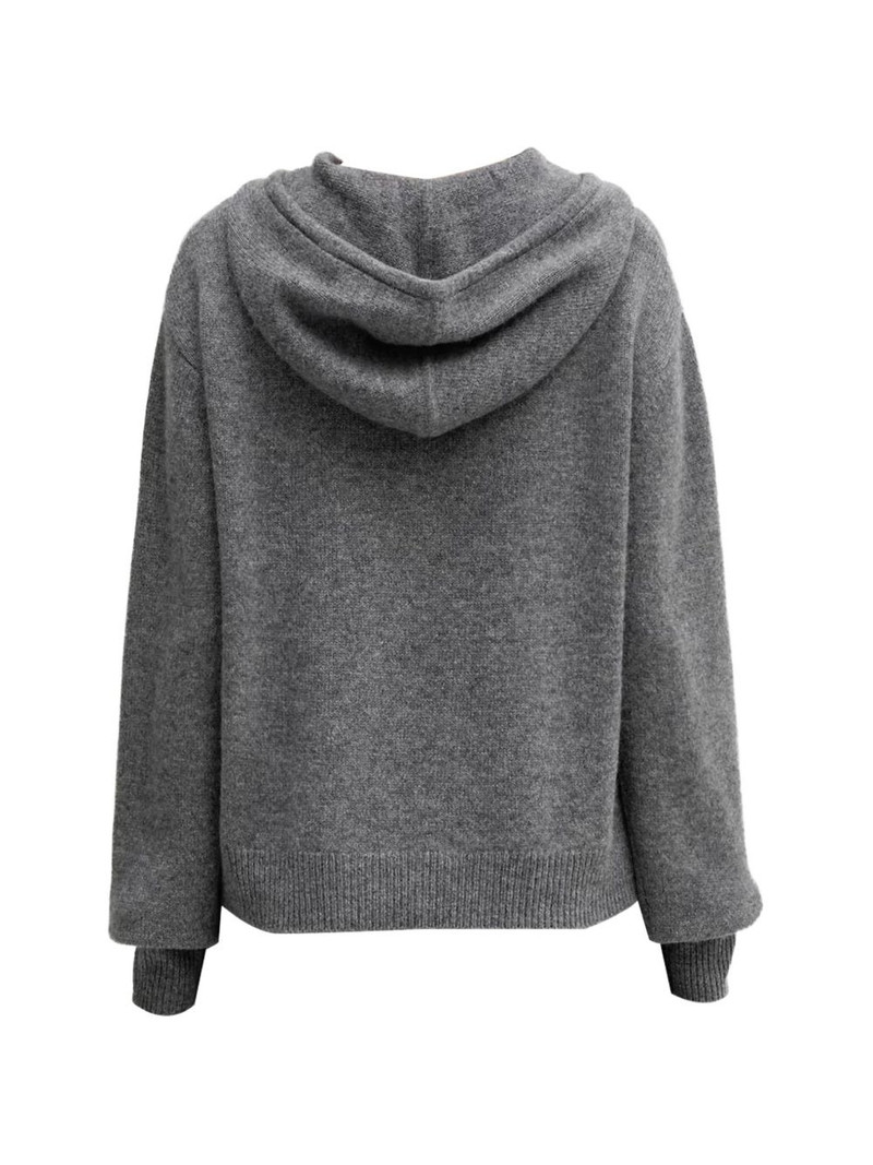 Sporty & Rich Src cashmere hoodie outlook