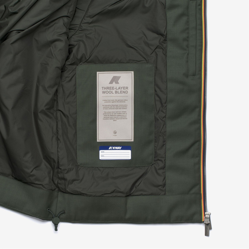 K-WAY ANTHEO WOOL NYLON MIX outlook