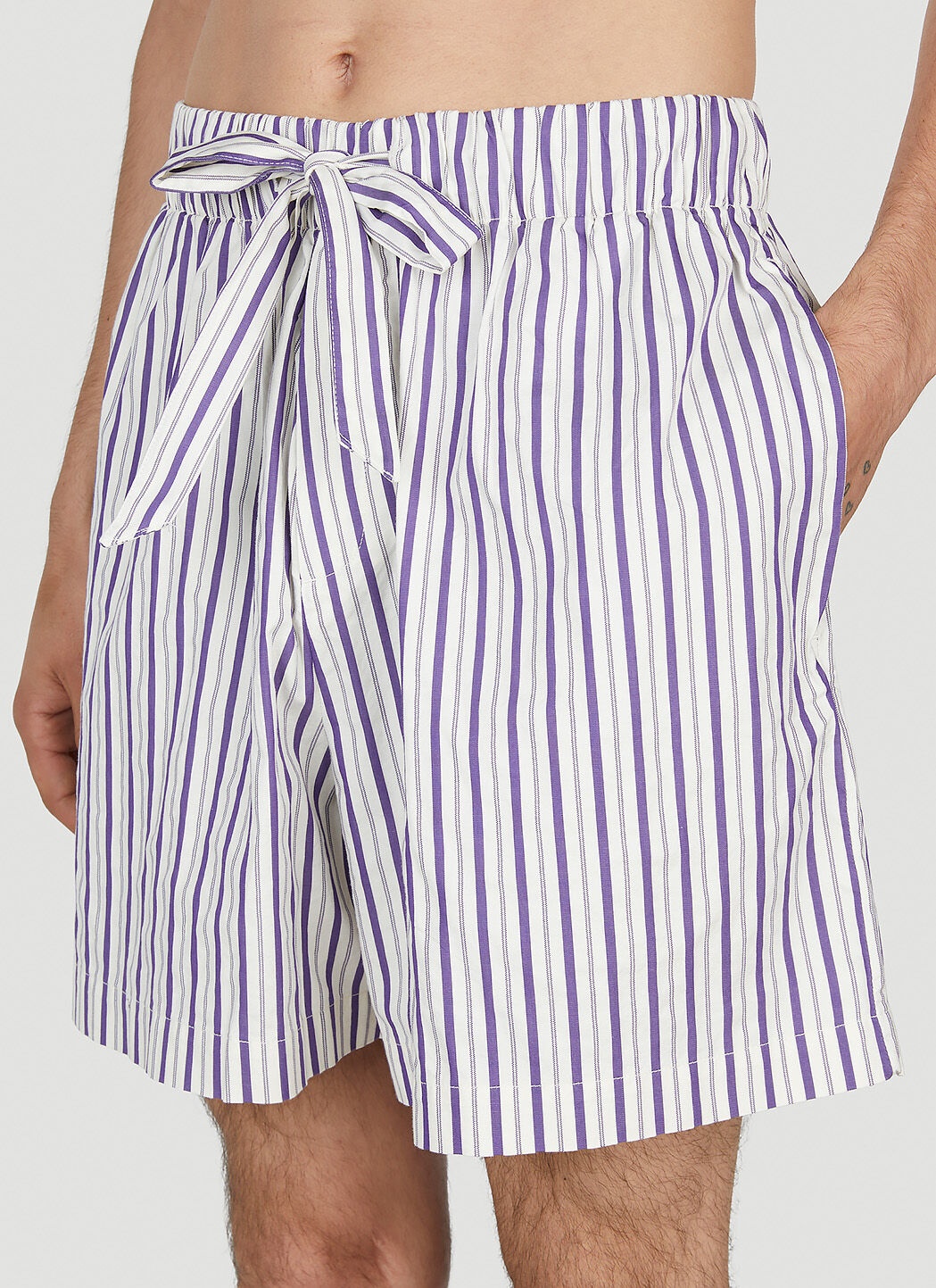 Lido Stripe Sleep Shorts - 5