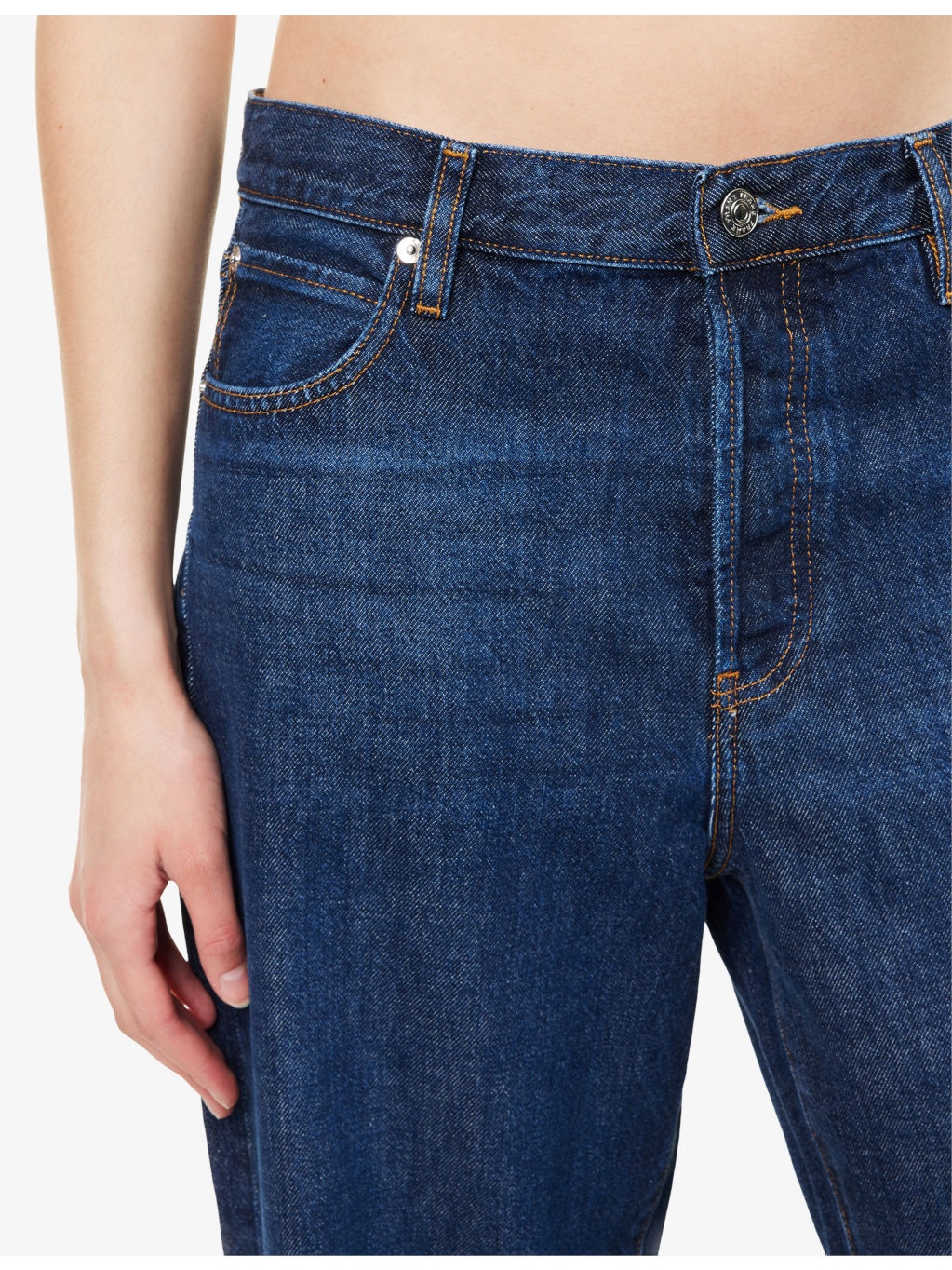 The Loose Wide-Leg Denim Jeans - 5