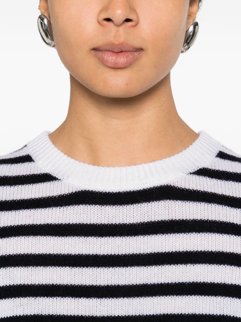 striped-pattern sweater 5