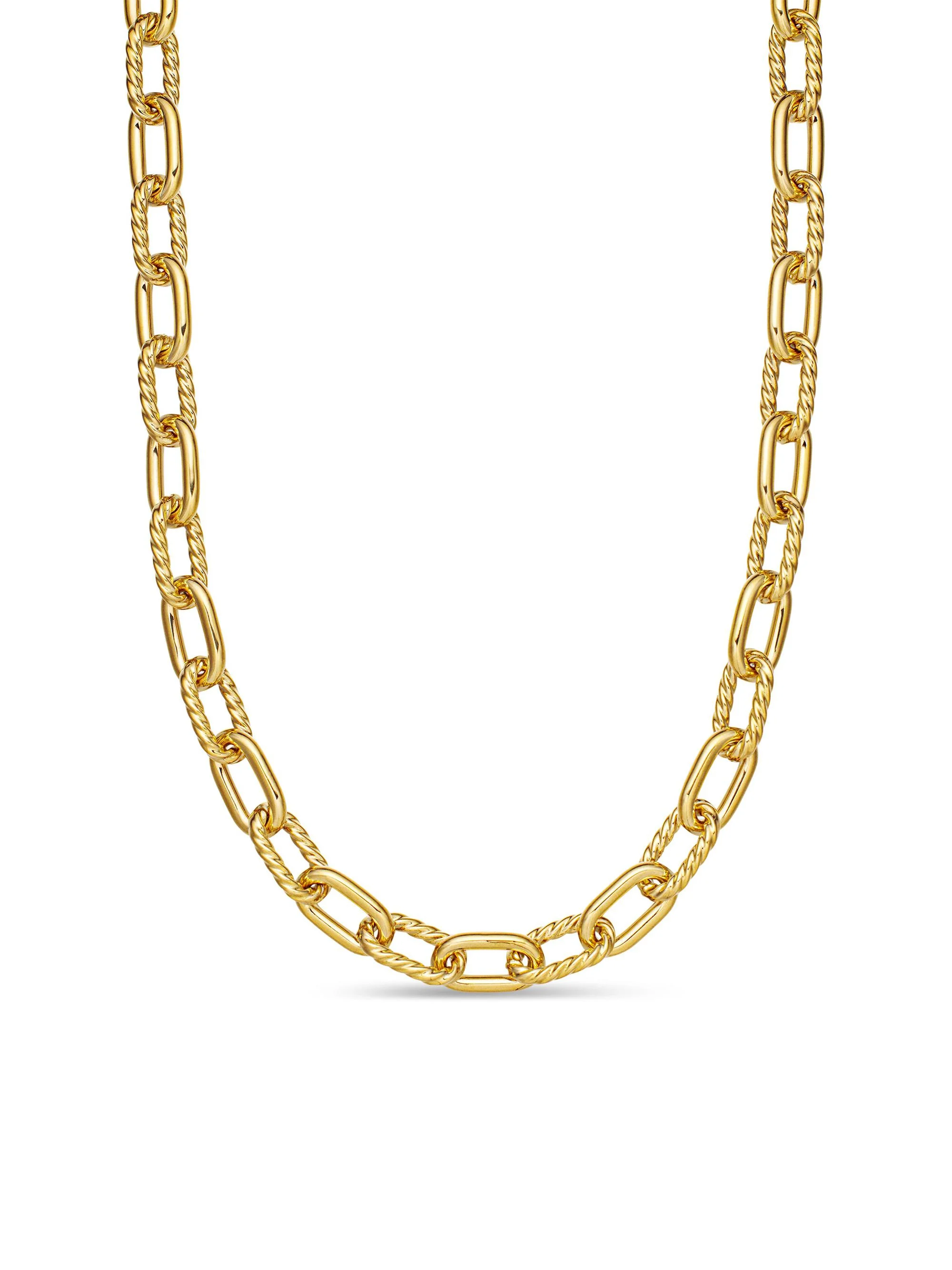Women's Madison Chain Necklace in 18K Yellow Gold - Gold - 1