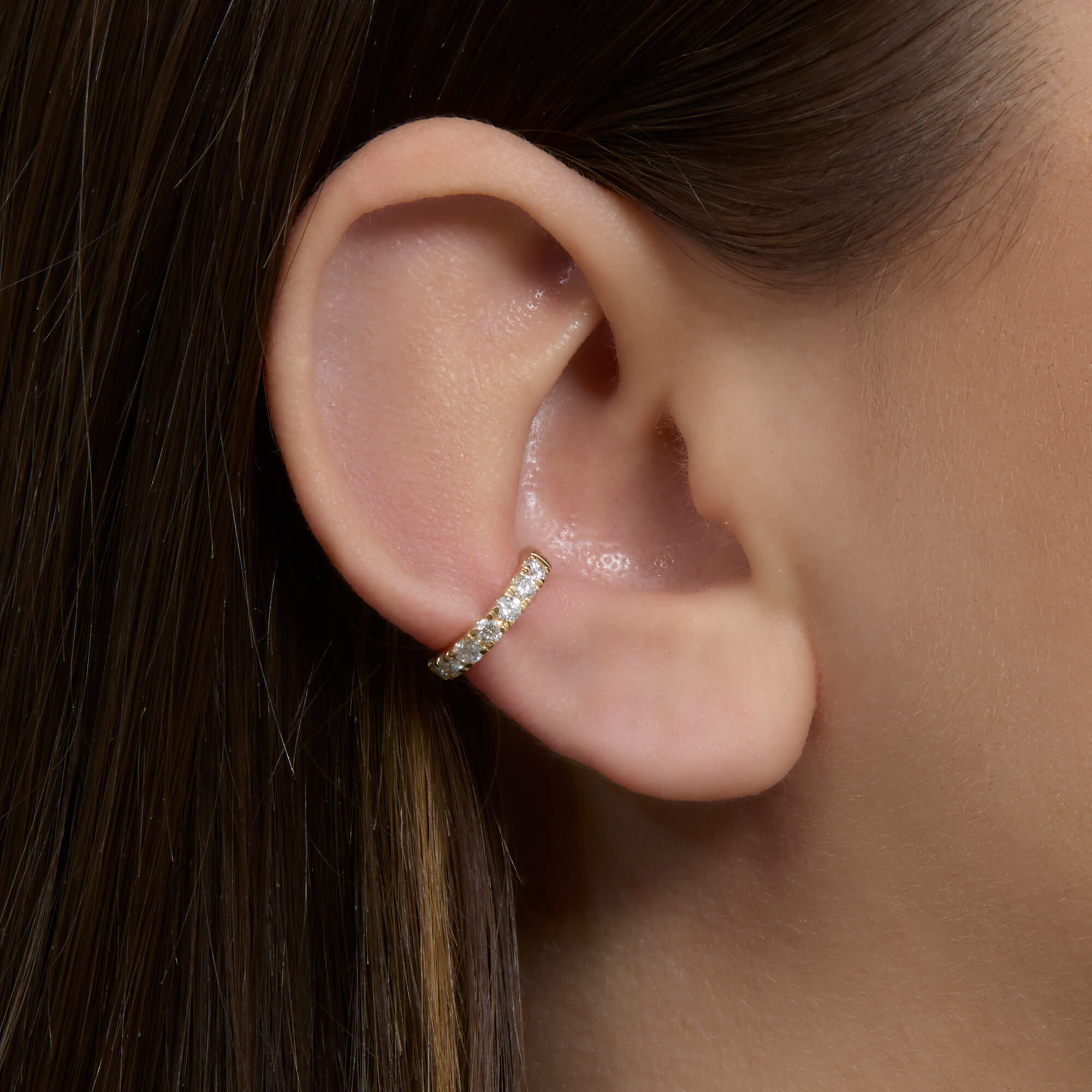 LAB-Created 2mm Hinged Ear Cuff - 2