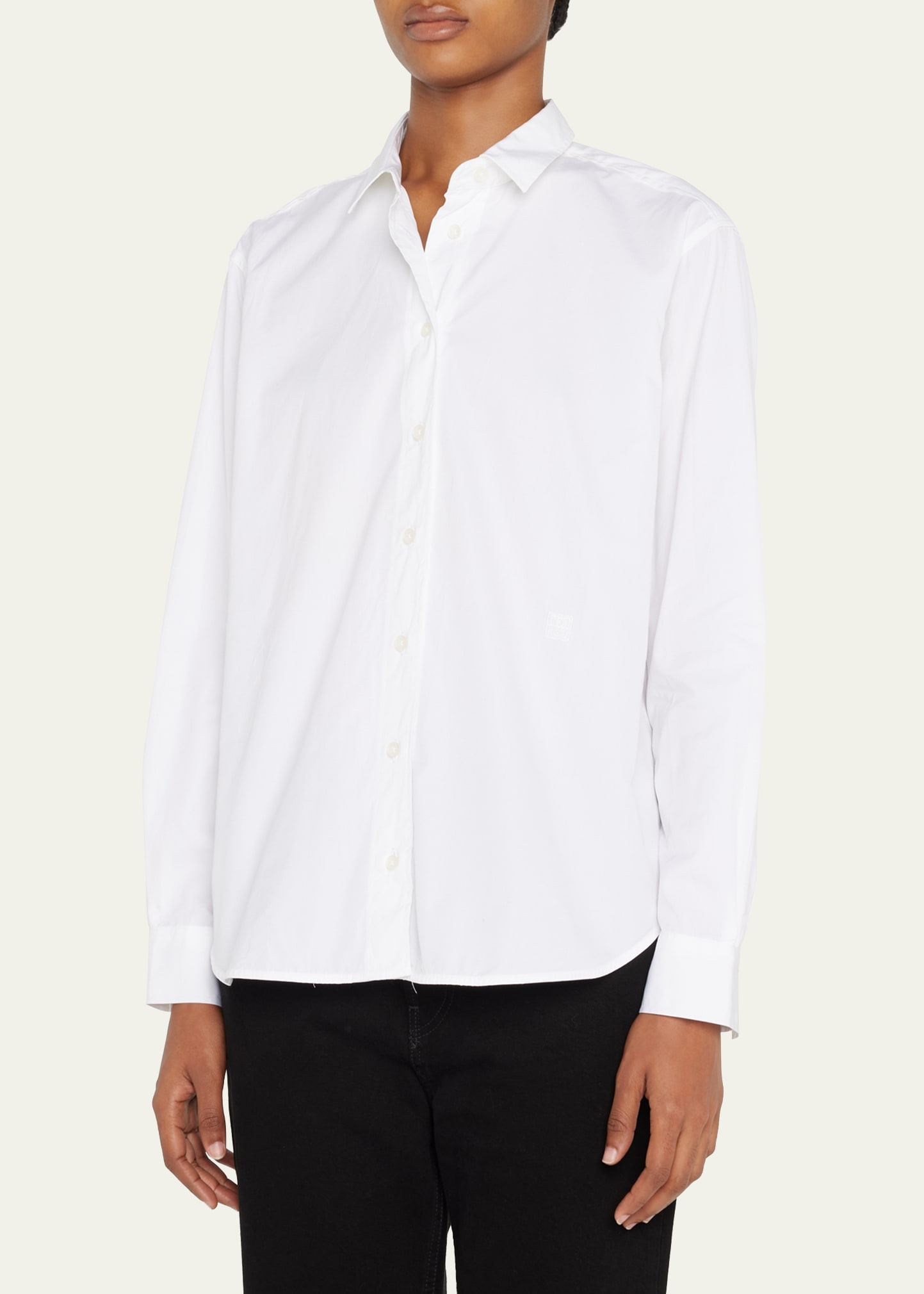 Organic Cotton Button-Front Shirt - 4