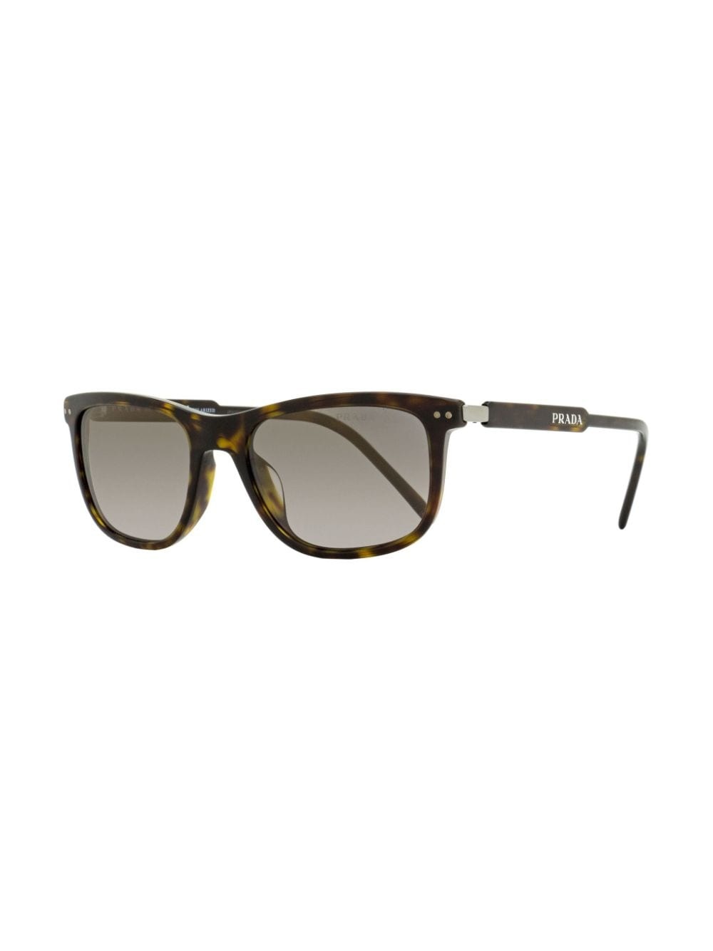 logo-print square-frame sunglasses - 2