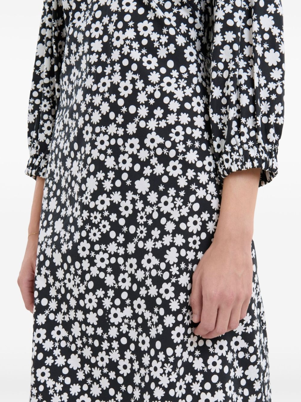 floral-print midi dress - 6