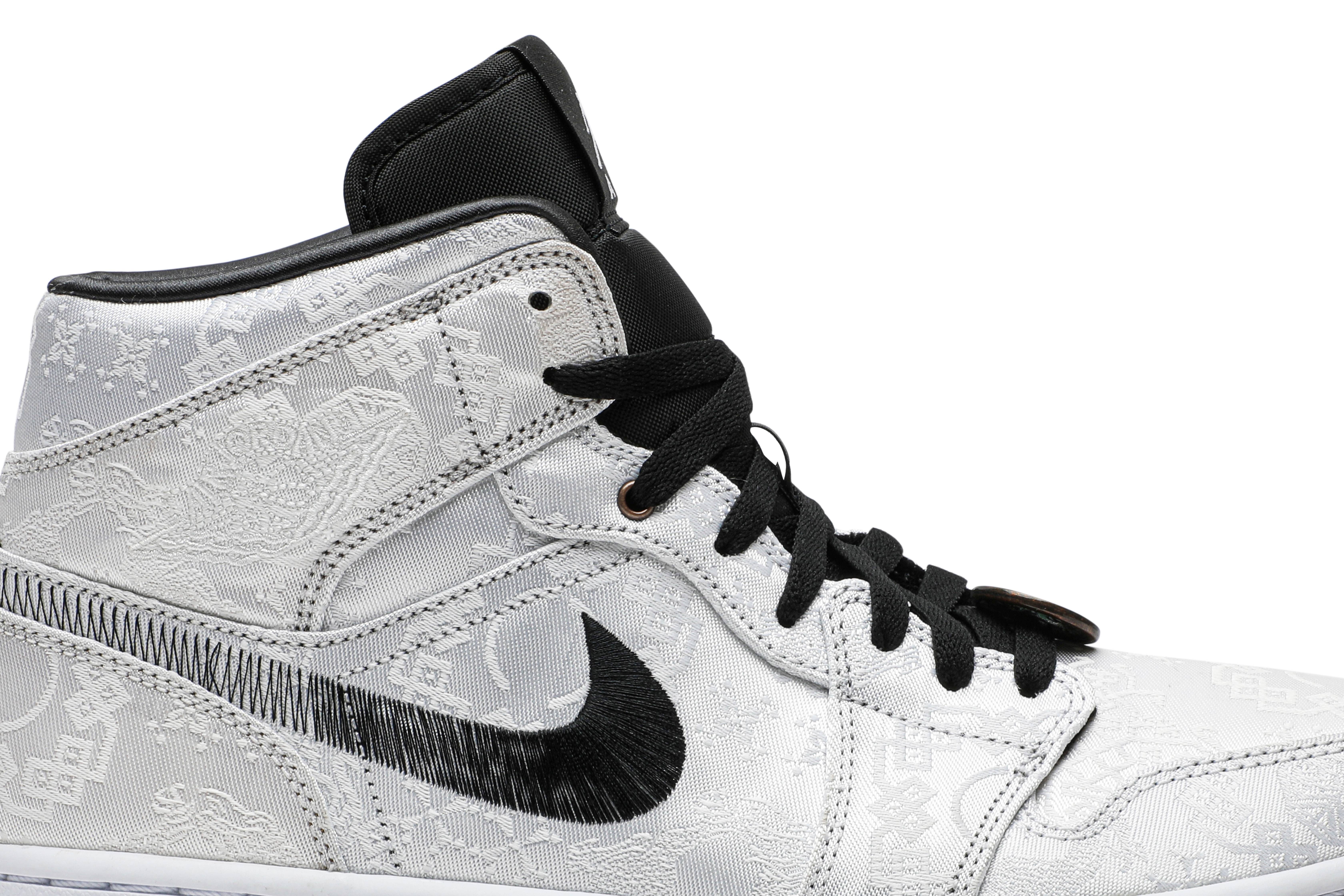 CLOT x Air Jordan 1 Mid 'Fearless' - 2