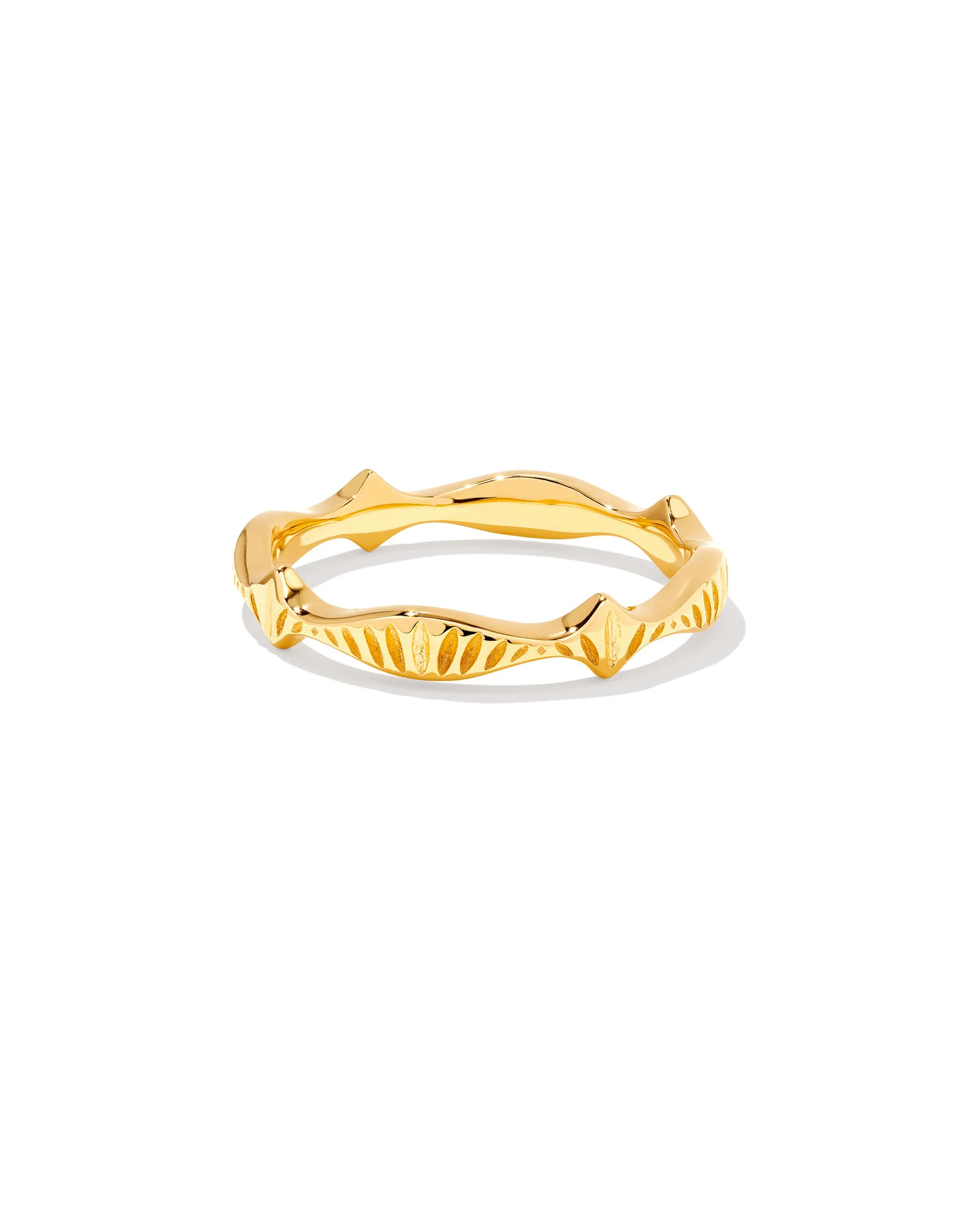 Sophee Band Ring in 18k Gold Vermeil - 1