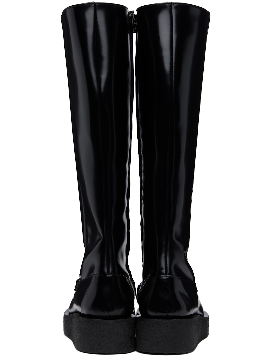 Black Chain Creeper Boots - 2