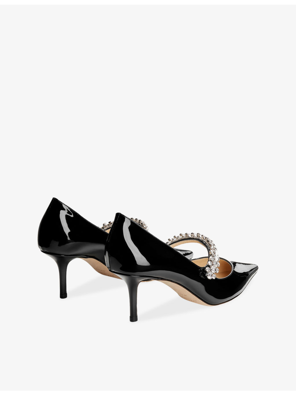 Bing 65 patent-leather heeled mules - 5