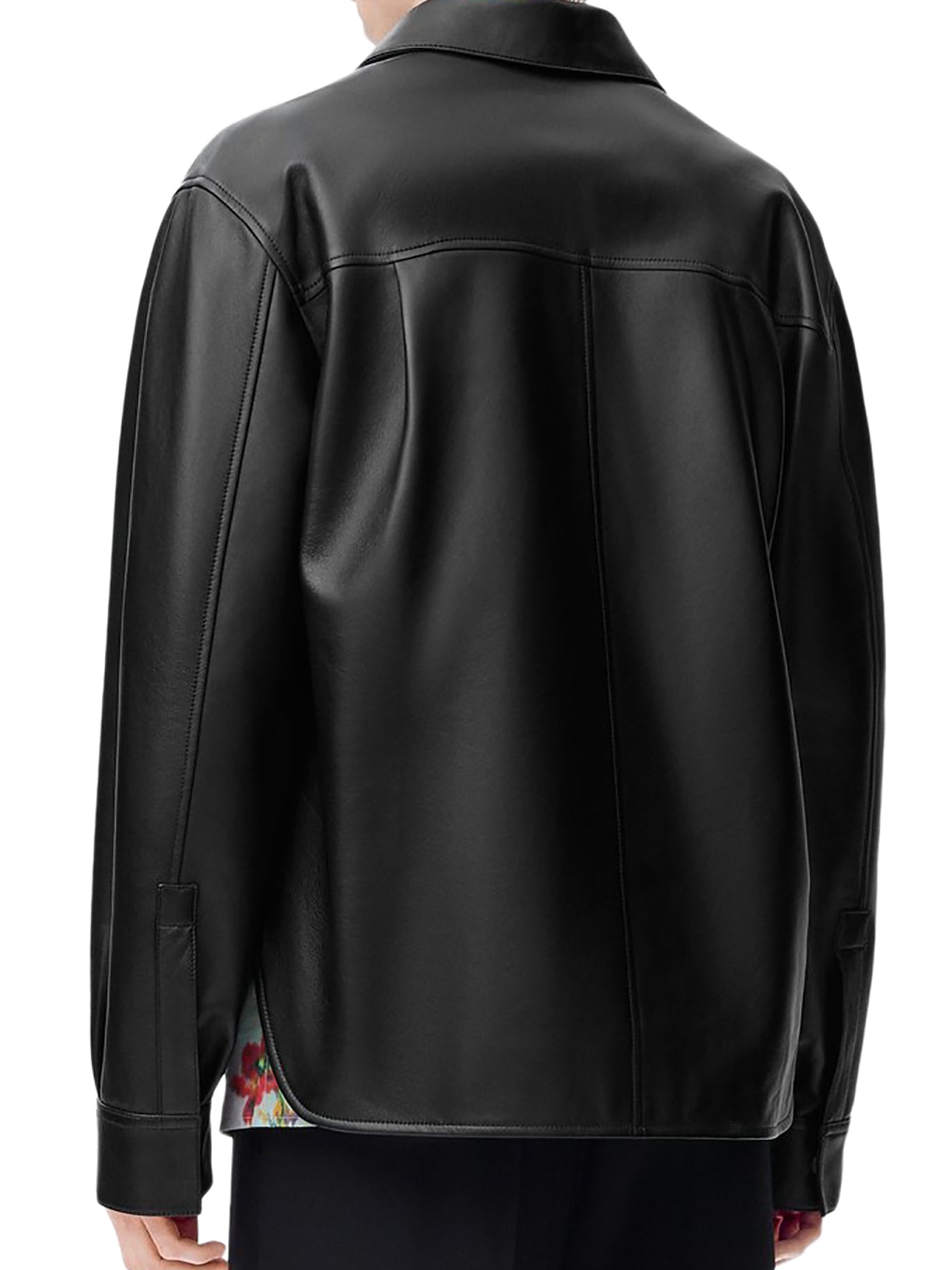 OVERSHIRT IN NAPPA LAMBSKIN - 4