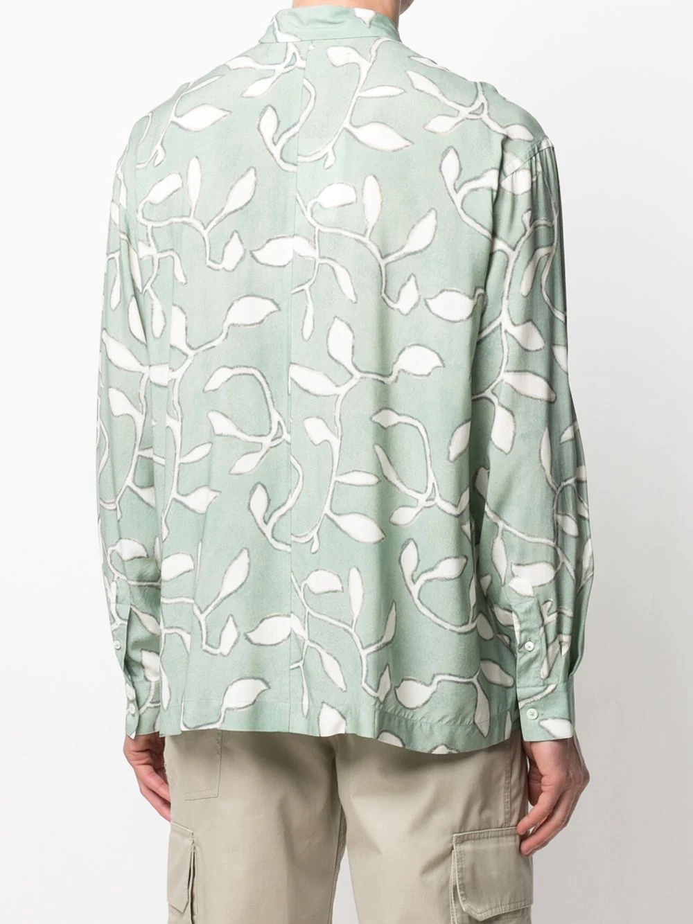 Baou leaf-print shirt - 4