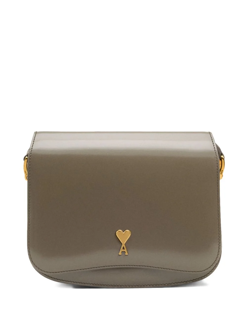 Paris Paris glazed-leather bag - 1