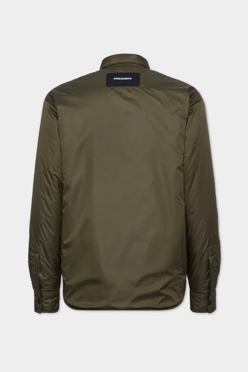 MILITARY LIGHT PUFFER SHIRT - 2