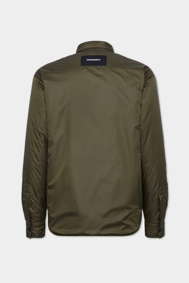 DSQUARED2 MILITARY LIGHT PUFFER SHIRT outlook
